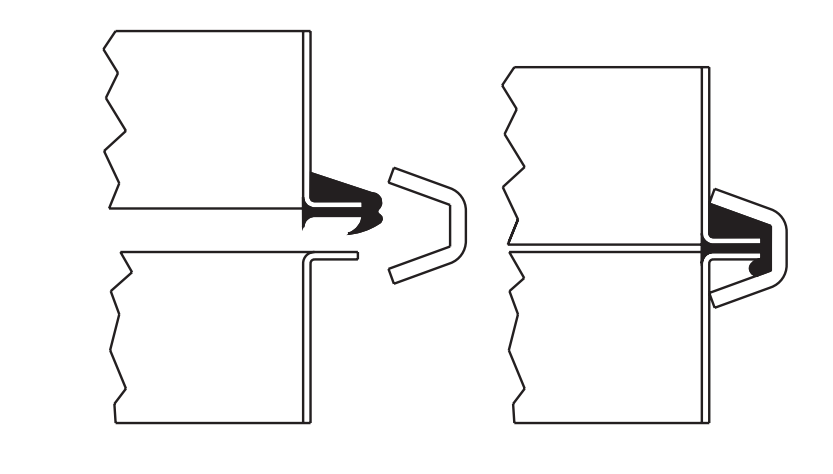 Gyűrűs tömítés profil 1 mm-es csőépítéshez