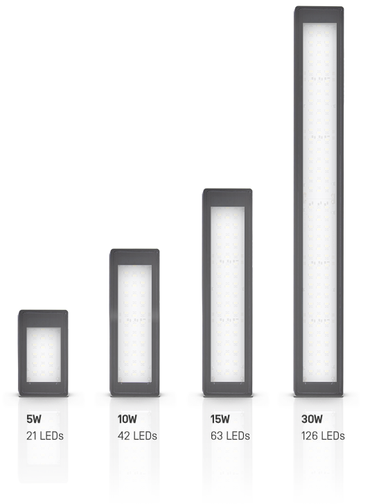 Planonlight LED munkatérlámpa Black