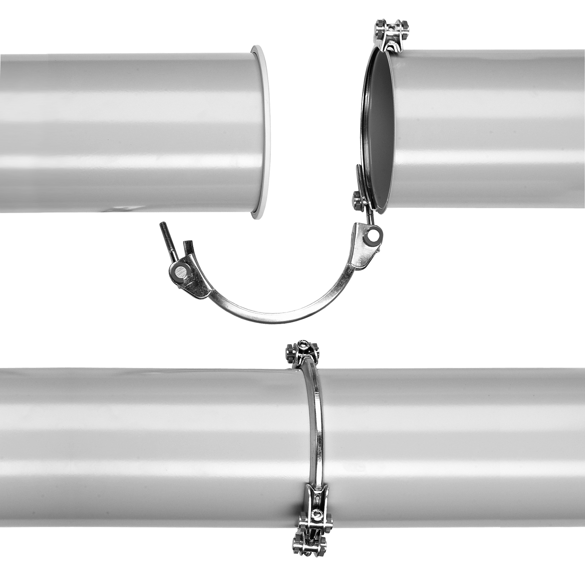 Szorítógyűrűs csatlakozású csőrendszerek