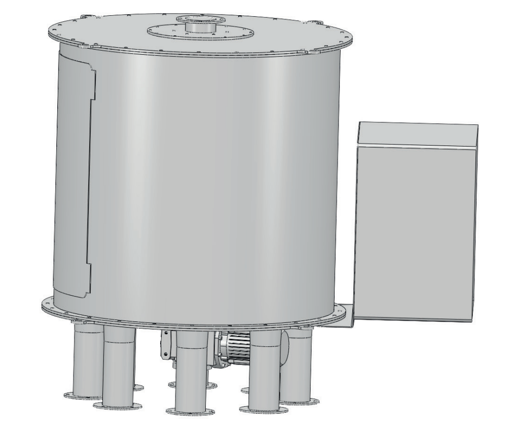 Forgócsöves elosztó, nem porzáró kivitelű