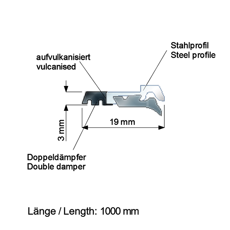 E2DD - Träger + Dämpfer E2DD - Träger + Dämpfer