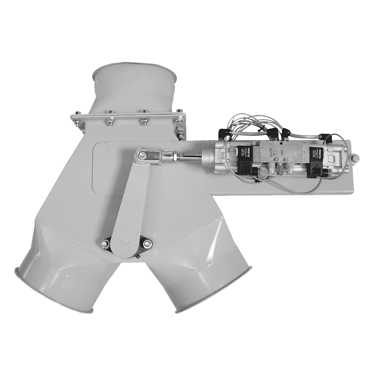 2 utas szimmetrikus váltó 60° pneumatikus