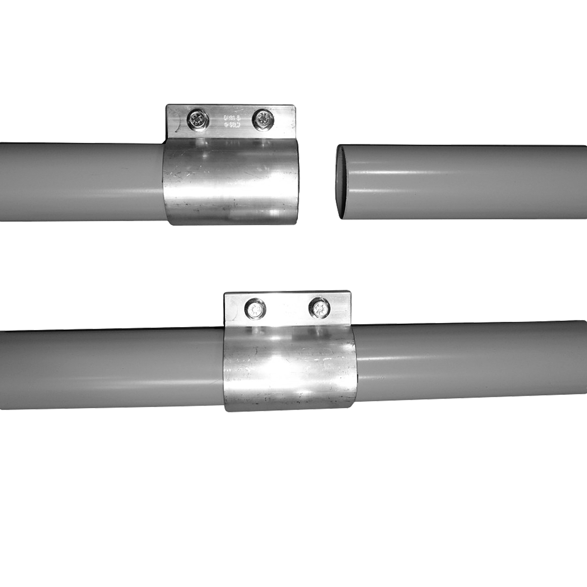 Karmantyús csatlakozású csőrendszer