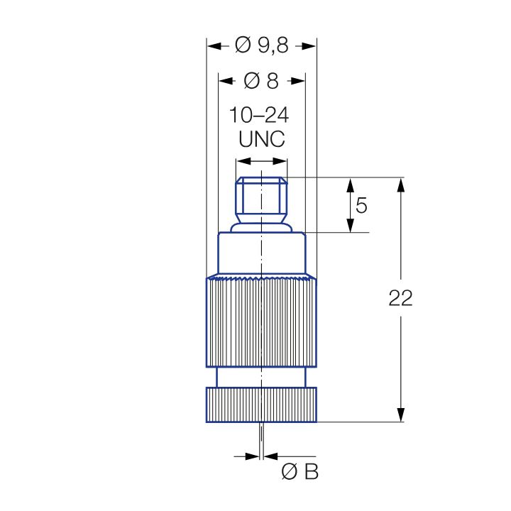 Lechler 2MN fúvóka metszet