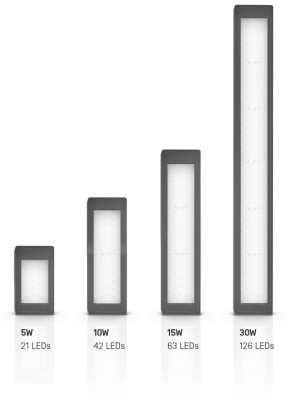 Planonlight LED munkatérlámpa Black