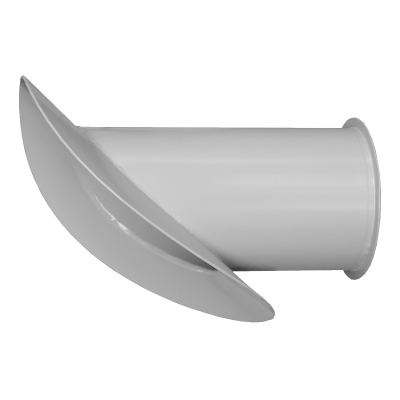 Szerelőcsonk 45°
